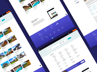 Accommodation in the mountains clean czech czech mountain ios modern portal responsive ui elements uidesign ux design web designer