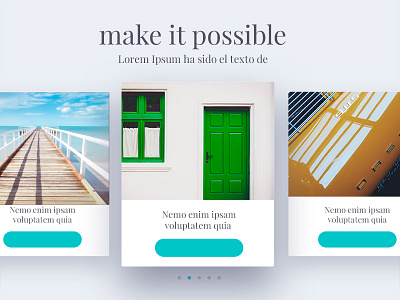 make it possible mockup ui ux web design