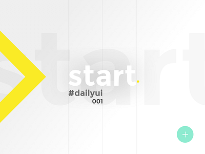 go! 001 dailyui start