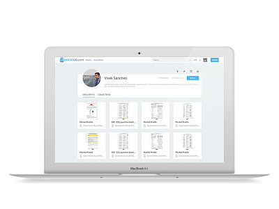 DocsTub - User Profile Design (Coming Soon)