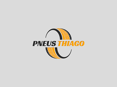 Pneus Thiago - Logo Design