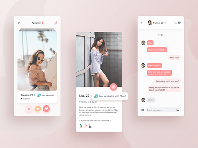 Dating App Concept - AppDate