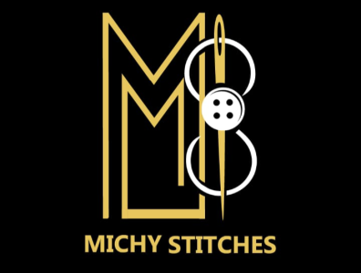 MICHY STITCHES design graphic design logo vector