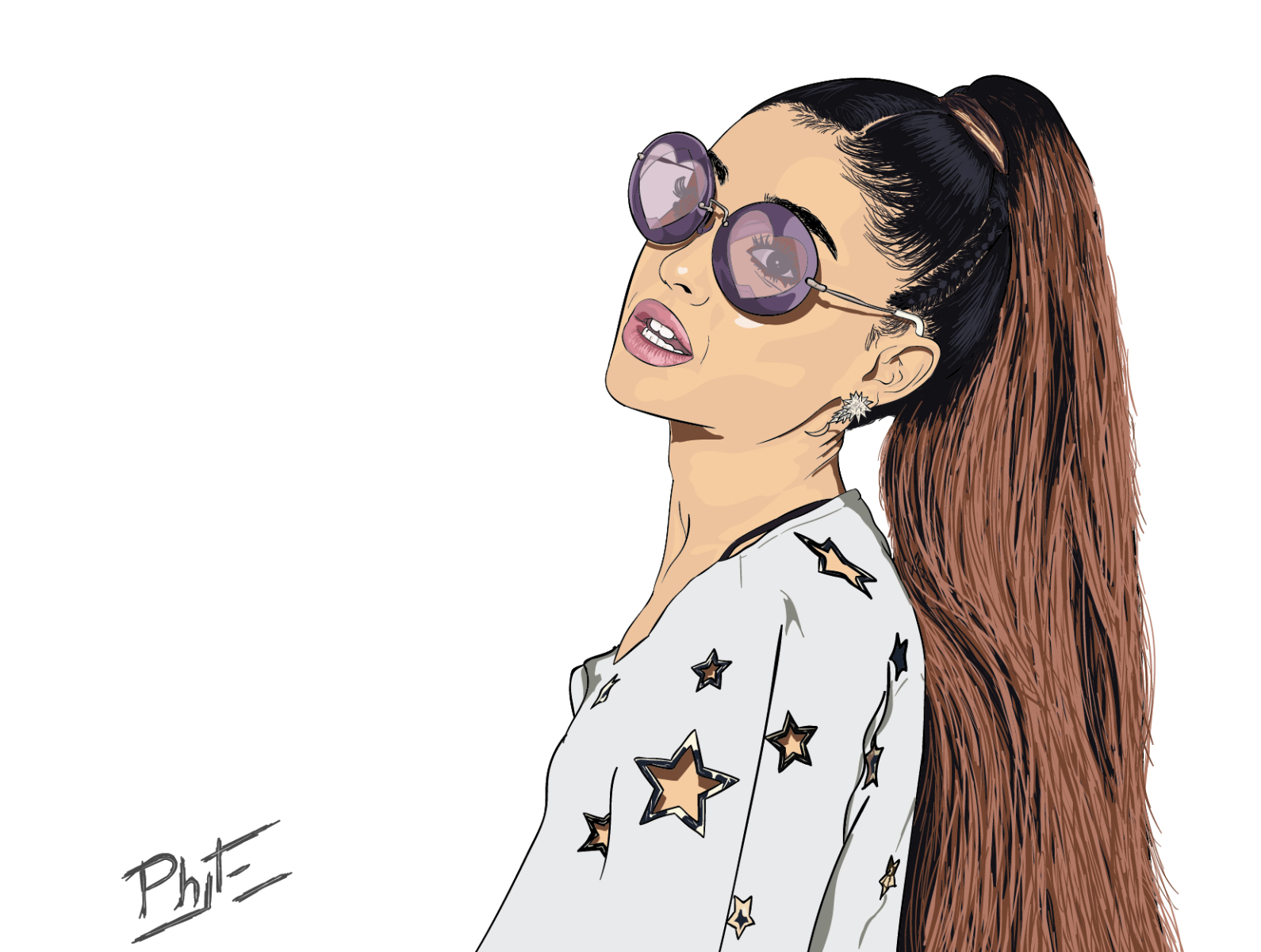 Ariana Grande By Stefan Vukasinovic On Dribbble