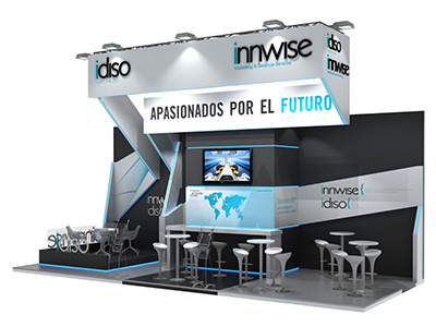 STAND IDISO FITUR 2015 booth design stand
