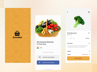 grocery  delivery app