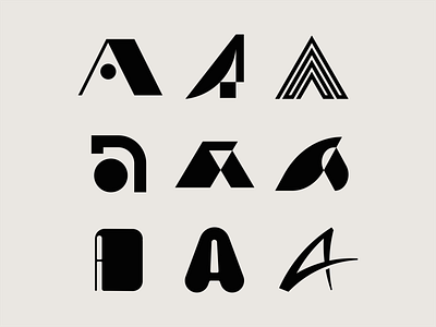 Letter A exploration