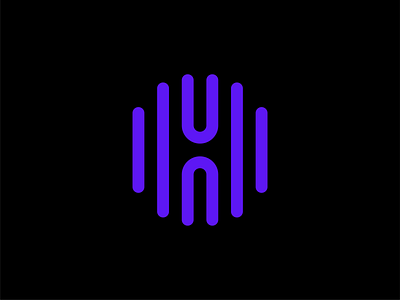 Hiddenbrain brain brand branding design h letter logo h letter mark logo logo design logo icon logo mark logo mark design mark tech