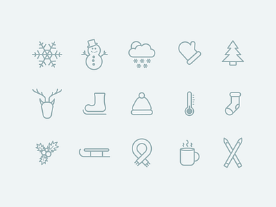 Free Winter Icon Set