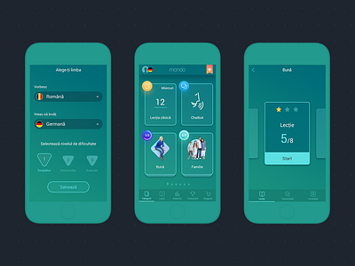 Mondo Ocean UI appdesign interface ui uidesign uidesigner userinterface