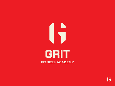 GRIT FITNESS ACADEMY ciritel fitness fitness academy fitness logo grit logodesign logotype