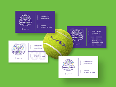 Padel4Life Business Cards