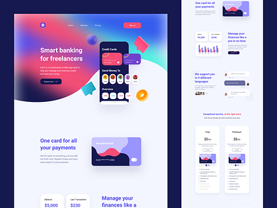 Banking Landing Page