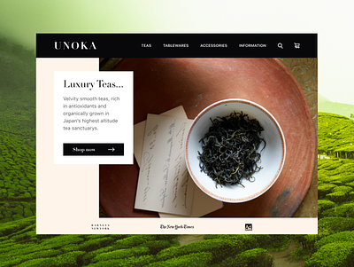 Daily Ui 012 012 challenge dailyui ecommerce luxury matcha online shopping single product tea