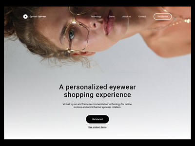 Eyewear Landing Page