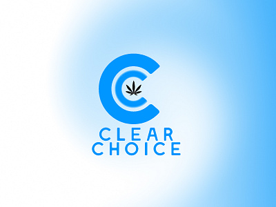 Clear Choice Logo branding creative design logo pixelmator weed