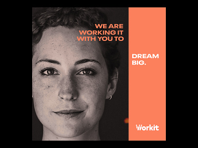 IG AD for Workit ad branding creative design instagram pixelmator succeed