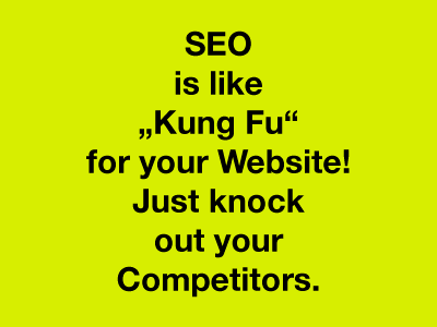 Seo Is Like Kung Fu marketing seo socialmedia