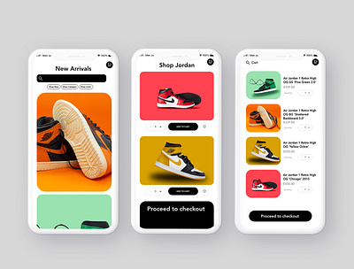Nike Prototype App app app design appdesign apps apps screen branding character classmates clients collaboration design graphic design illustration logo nike ui userinterface uxui