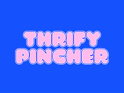 Thrify Pincher app design apps branding design illustration logo typography vector
