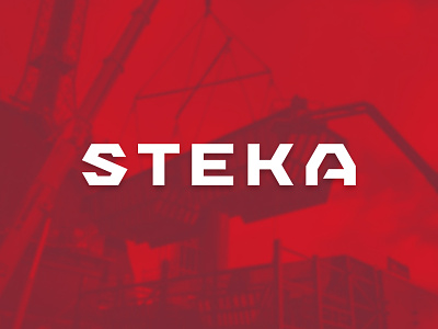STEKA Logo branding identity industrial logo logotype