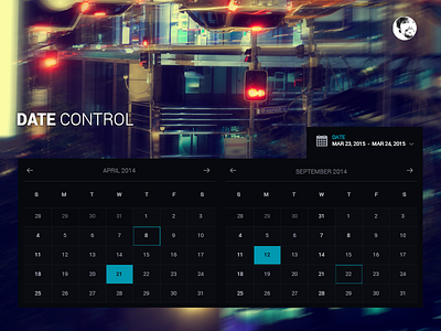 Calendar - System add application calendar create dark date control list product design schedule select