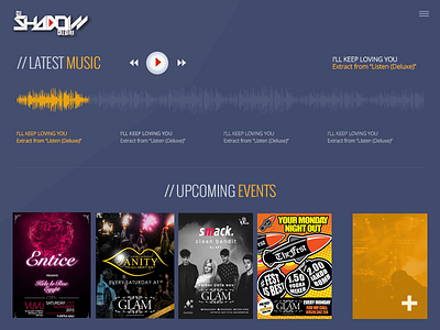 New UI clean dubai flat minimalistic music player shadow simple ui visual design web