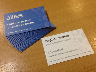 Allies Business Cards business cards print