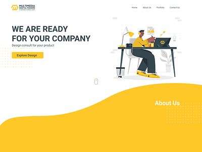 Landing Page design logo ui ui design ux vector web