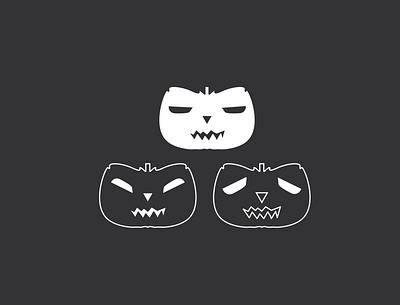 helloween animasi art artwork character design face flat flat design helloween illustration indonesia new