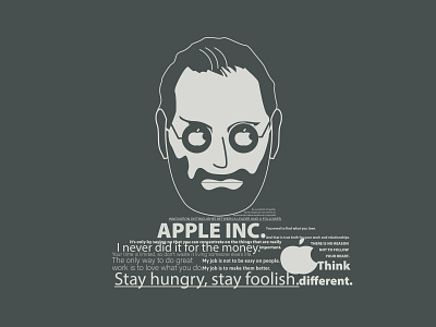 steve jobs ai animasi art artwork character face flat flat design flat illustration flatdesign illustraion illustration illustration art illustrator indonesia new vector vector illustration