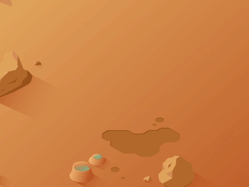 Rover Motion after effects animation cosmos isometric rover space vector