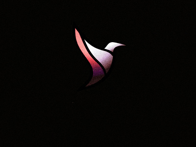 Humming bird logo branding design icon illustration logodesign typography vector