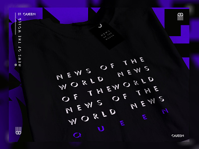 Queen Tee Design #dribbbleweeklywarmup design logo typography