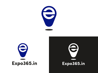 Expo365 Logo Design app b2b b2b solution branding business design e e letter e letter logo event location pin logo logo design marketplace pin