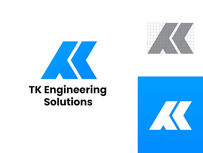 TK Engineering Logo Design branding brandmark identity logo logo design logo mark monogram logo personal mark tk tk letter tk logo tk monogram typography vector