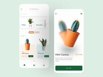 Plant Shop App Design app design clean design clean ui design design inspiration ecommerce app minimalist design mobile app mobile app design mobile design mobile ui plant shop ui ux