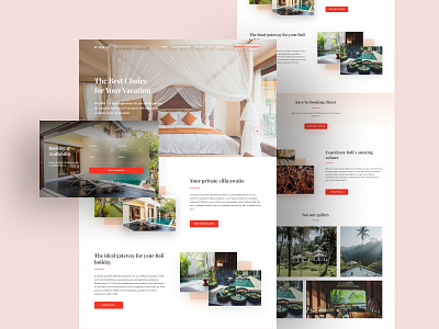 D' Villa - Landing Page