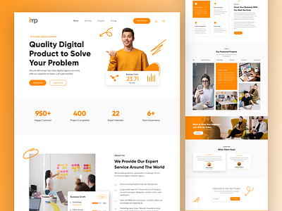 Digital Agency Landing Page