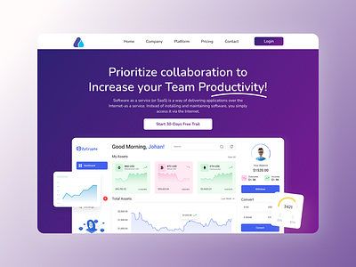 SaaS Landing Page