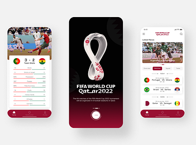 Football Live Score App app apps football football app goal interaction interface livescore match mobile mobile app soccer sport ui ui design uiux ux