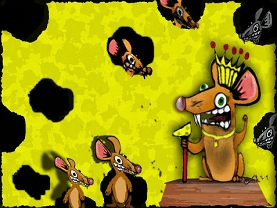 King Of Cheese character concept character design cheese illustration king mouse yellow