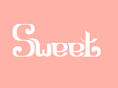 Sweet art calligraphy design graphic design graphicdesign illustration lettering logo type