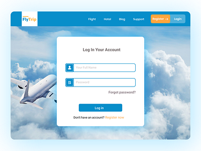 Travels Agency Login Page