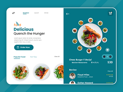 Delicious Foods Website Design food food and drink food app food delivery food web food website foods landing page online food online food delivery restaurant ui ui food web design webdesign website website design websites