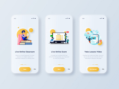 Educational Online Class Mobile App