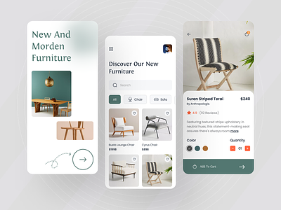 Furniture e-commerce Shop App