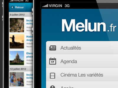 Melun mobile webapp mobile webapp