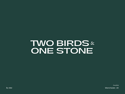 Two Birds — Branding