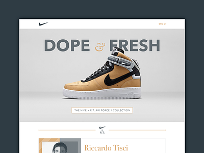 Dope & Fresh clean flat icon icons interface nike sneakers ui user ux web